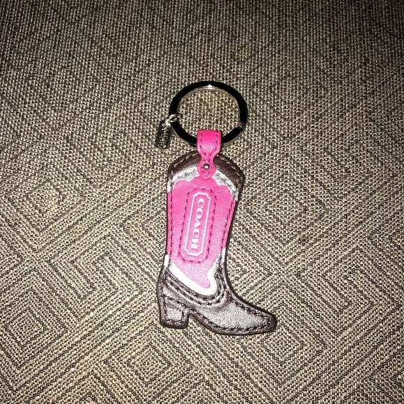 Coach Accessories - Coach Cowgirl Boot Key Ring Coach Accessories - Coach Cowgirl Boot Key Ring
